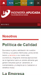 Mobile Screenshot of ingenieria-aplicada.com.ar